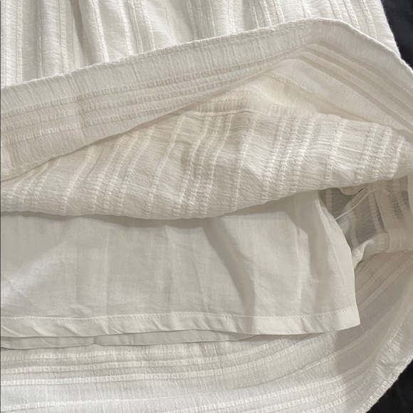 Eileen Fisher Ivory Sleeveless Mini Dress - Picture 16 of 16